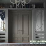 Красивый и удобный встроенный шкаф для дома:  4 варианта